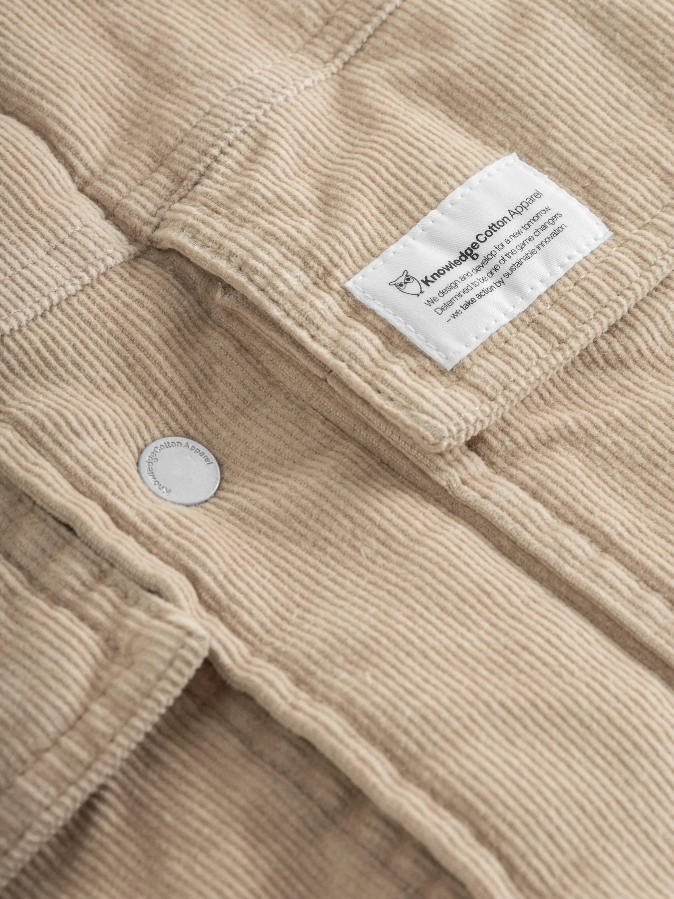 KNOWLEDGE COTTON APPAREL Cord Overshirt