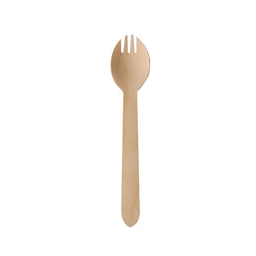BAMBU Bambus Löffel mit Zacken