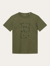 KNOWLEDGE COTTON APPAREL T-Shirt mit Print Gr. XL