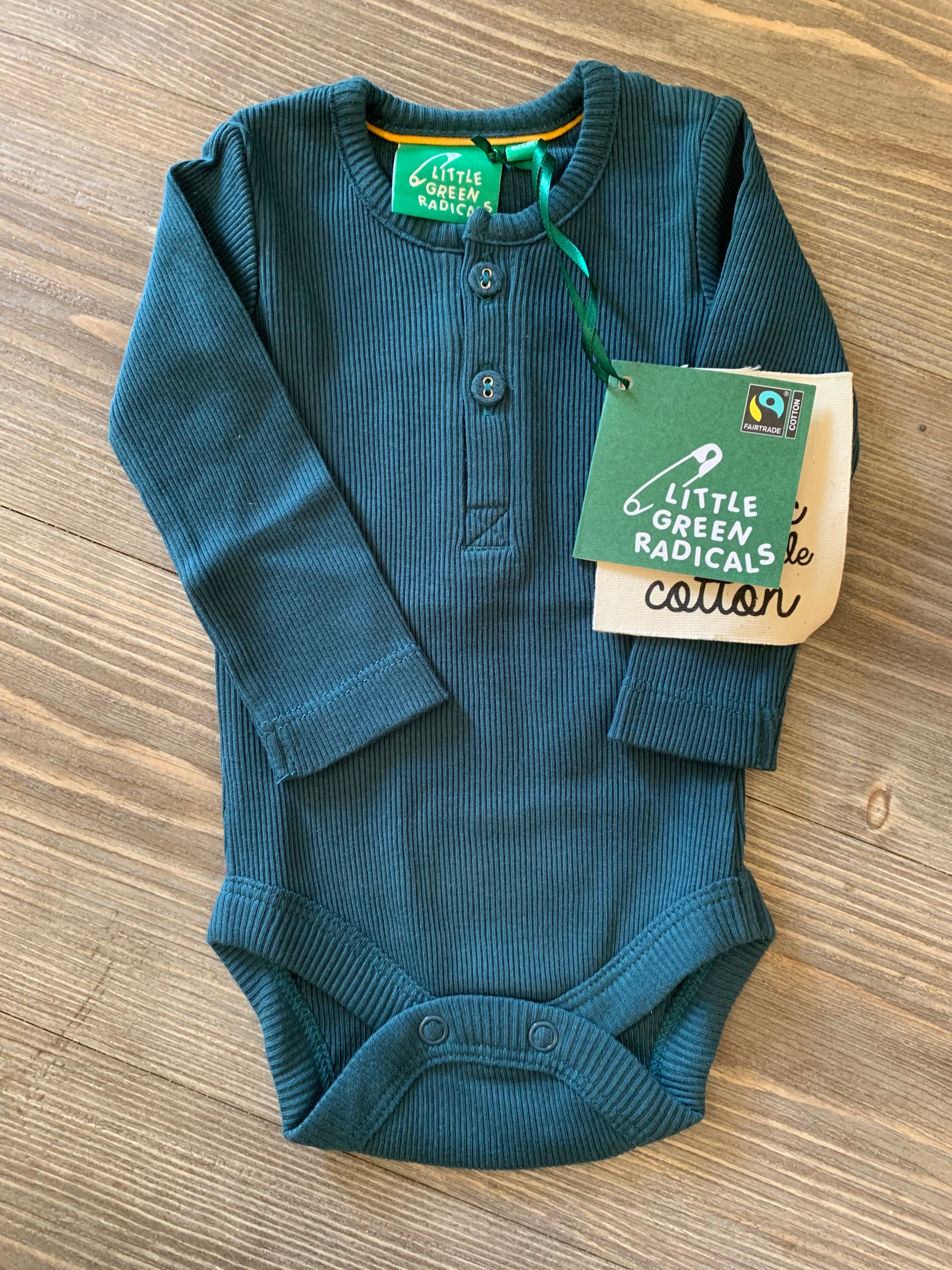 LITTLE GREEN RADICALS Blue Baby Body