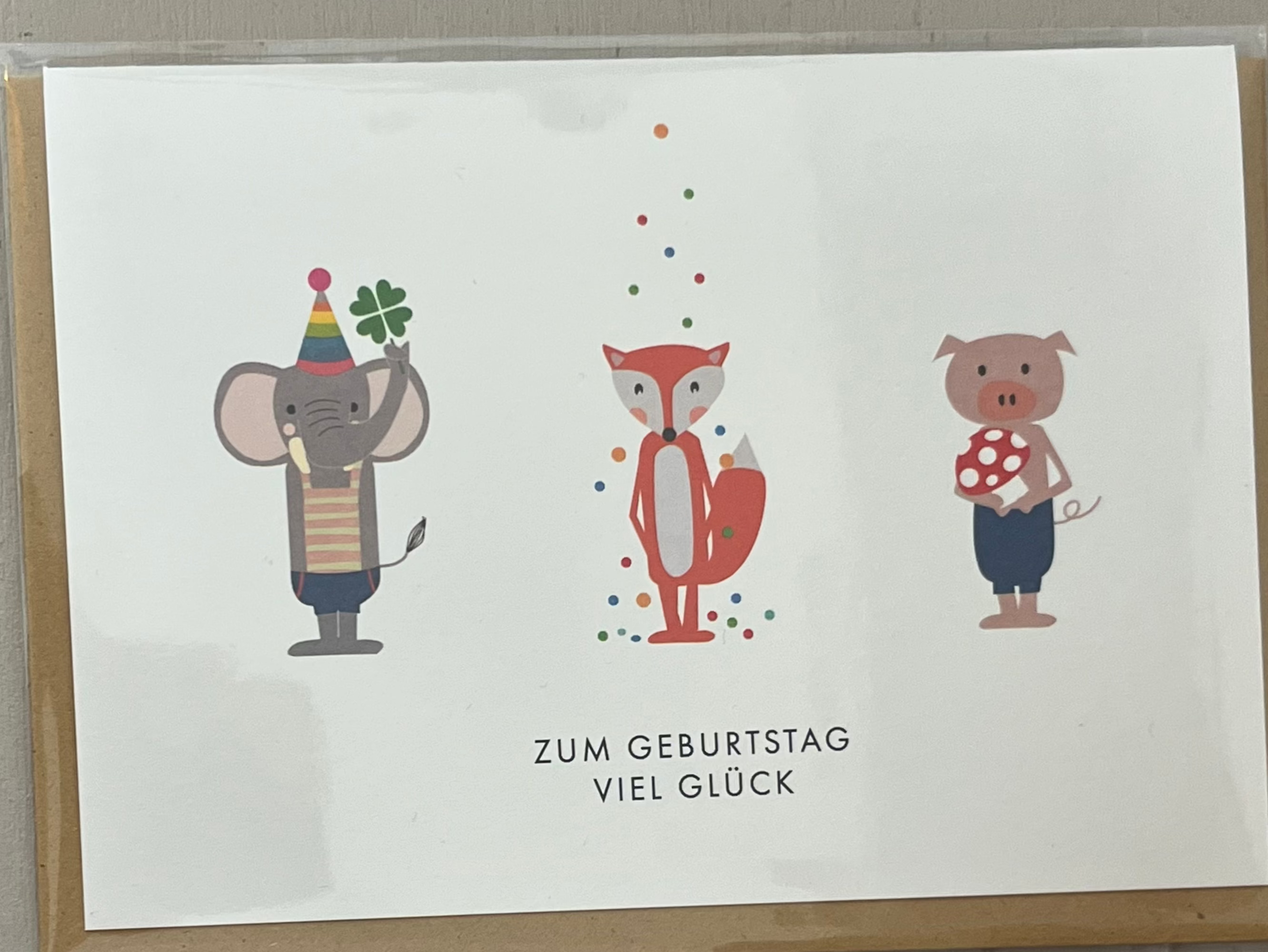 Klappkarten Ava & Yves - Kindergeburtstag