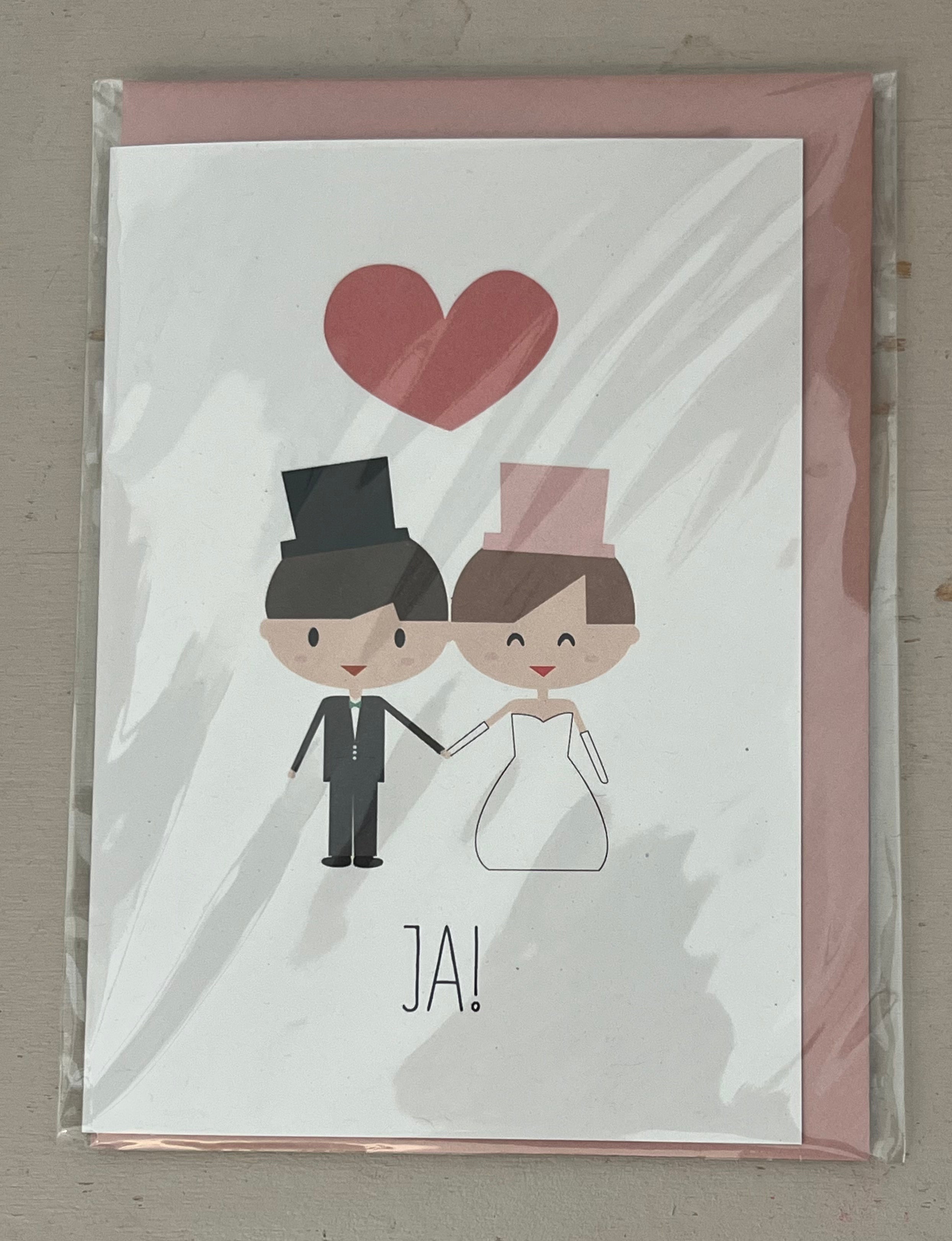 AVA & YVES Klappkarten - Wedding