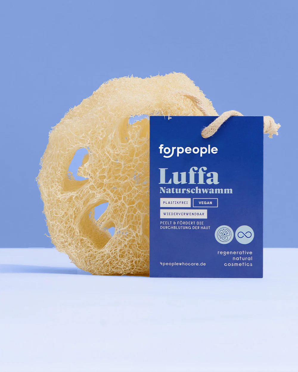 forpeople Luffa Duschschwamm