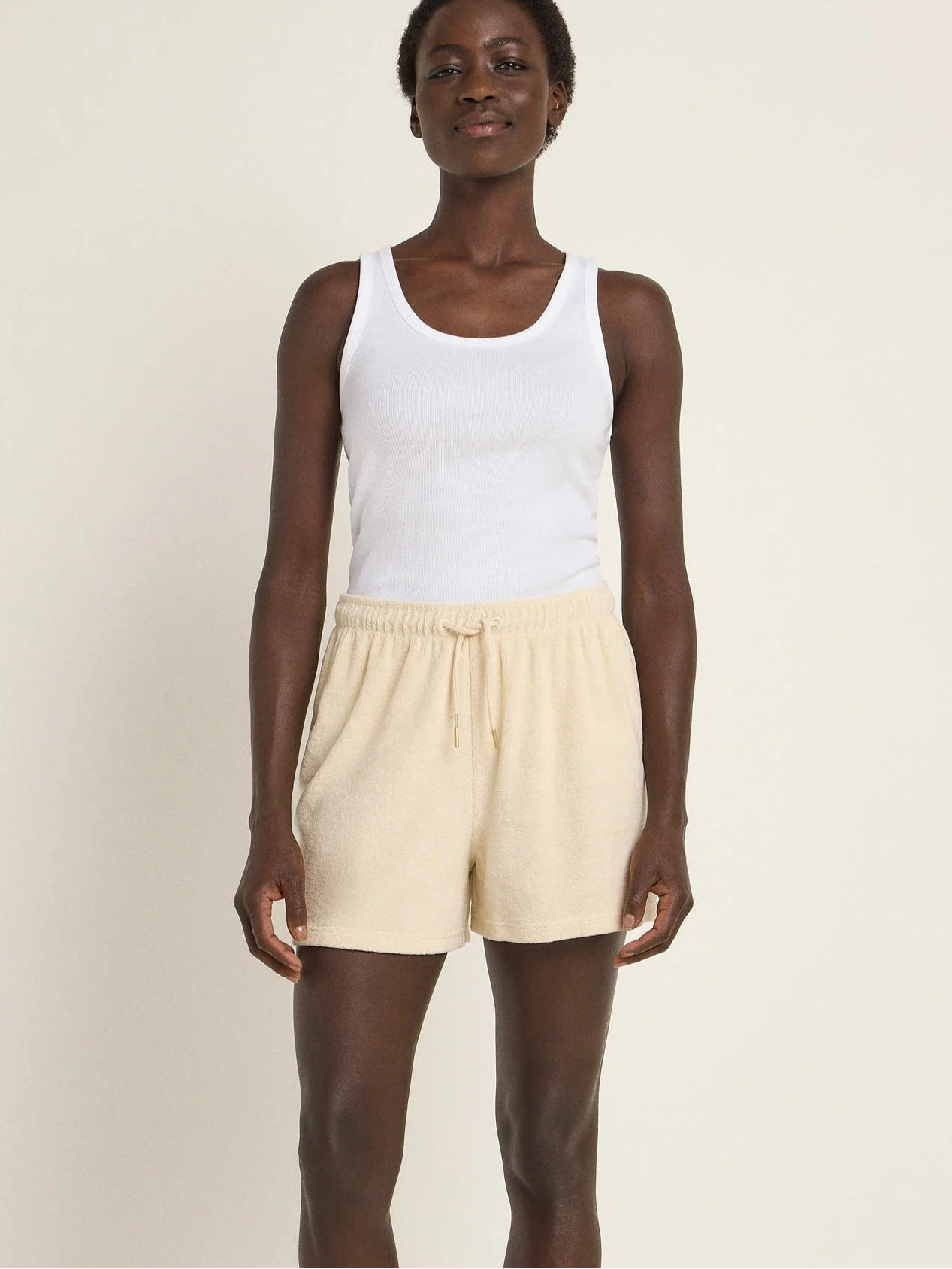 LANIUS Shorts Frottee
