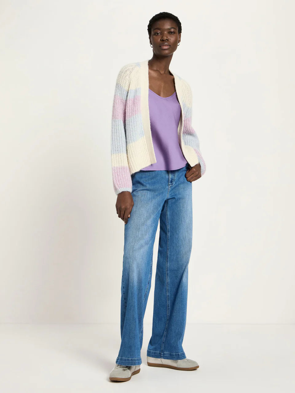 LANIUS Chunky Strickjacke Alpaka