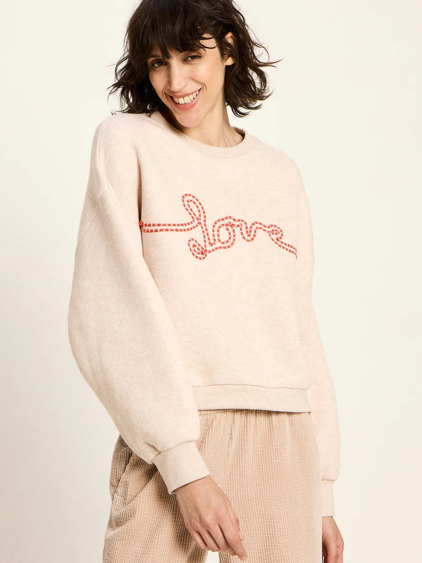 LANIUS Statementsweatshirt - Love
