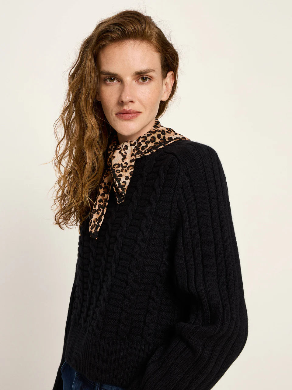 LANIUS Tuch Print LEO