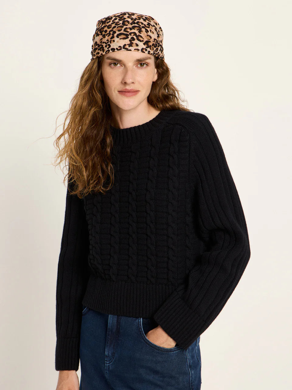 LANIUS Tuch Print LEO