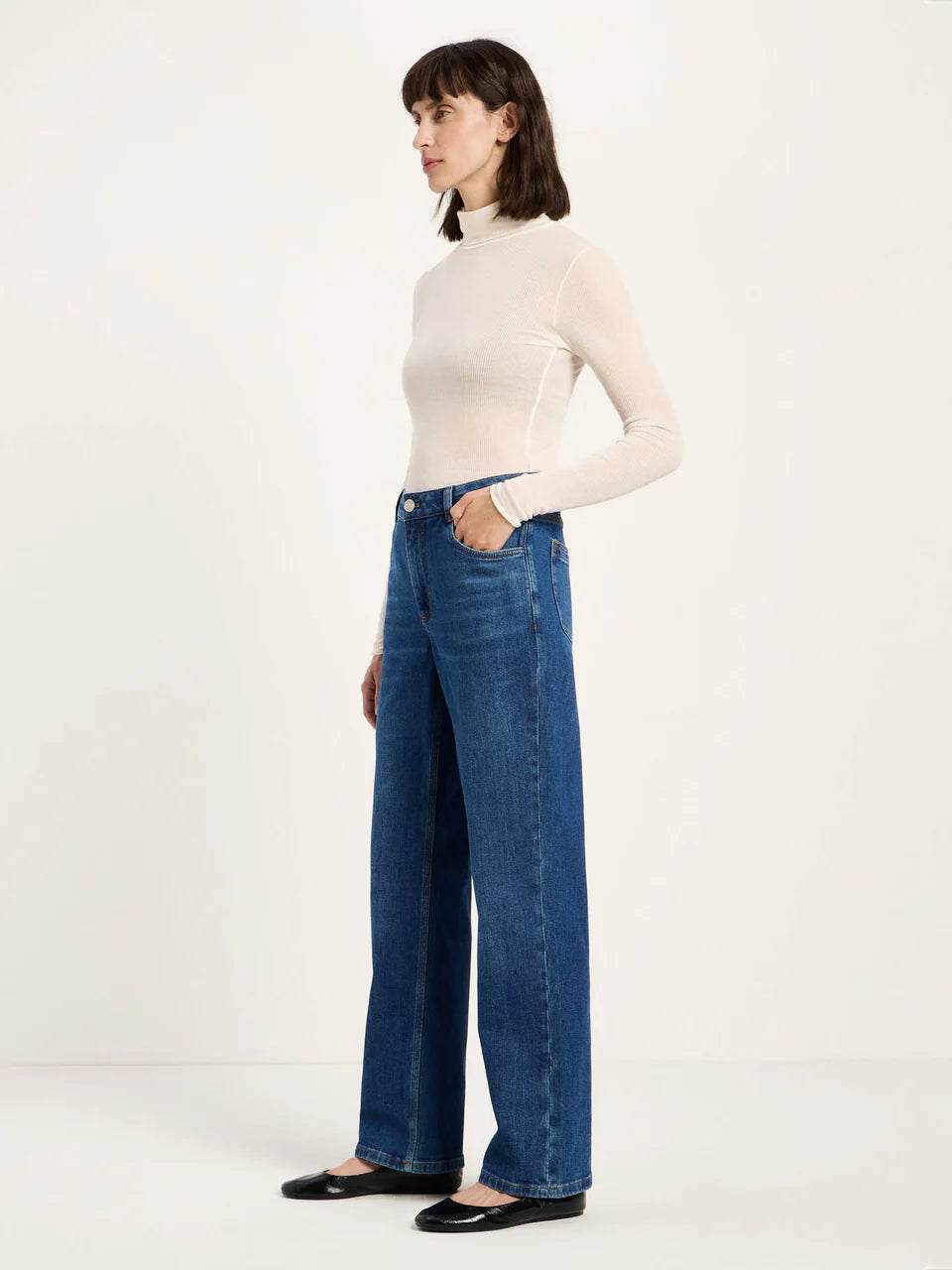 Lanius Straight Jeans "SAGE"