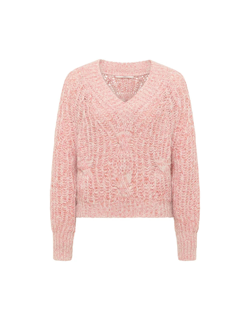 Lanius Pullover mit V-Ausschnitt
