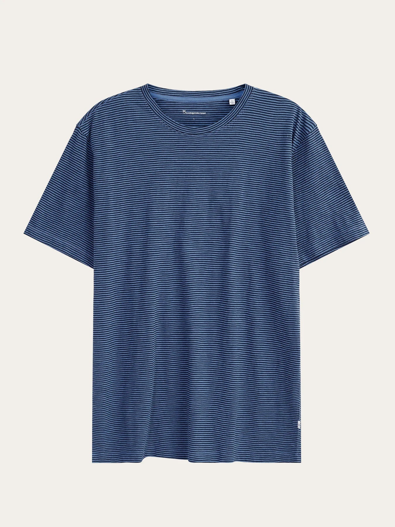 KNOWLEDGE COTTON APPAREL Striped Slub T-Shirt Gr. S