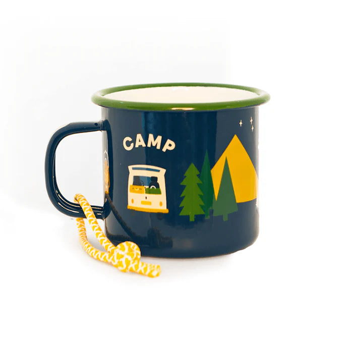 ROADTYPING Emaille Tasse - 350 ml