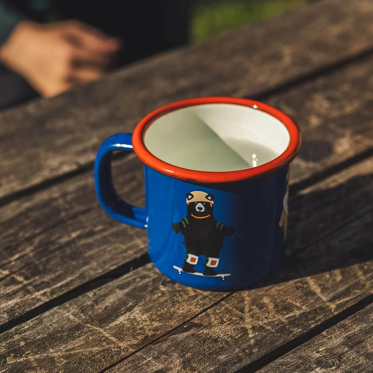 ROADTYPING Emaille Tasse - 250 ml