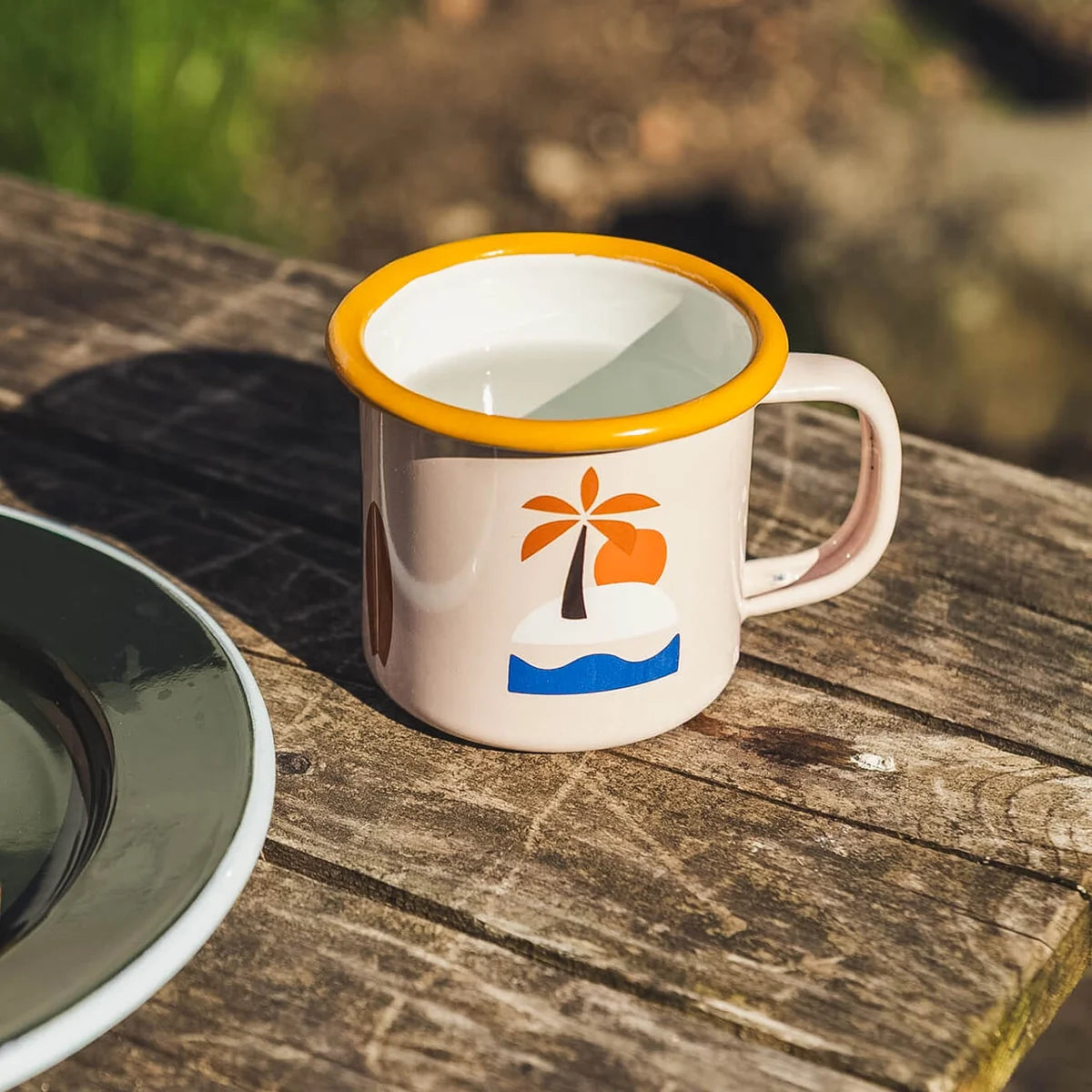ROADTYPING Emaille Tasse - 250 ml