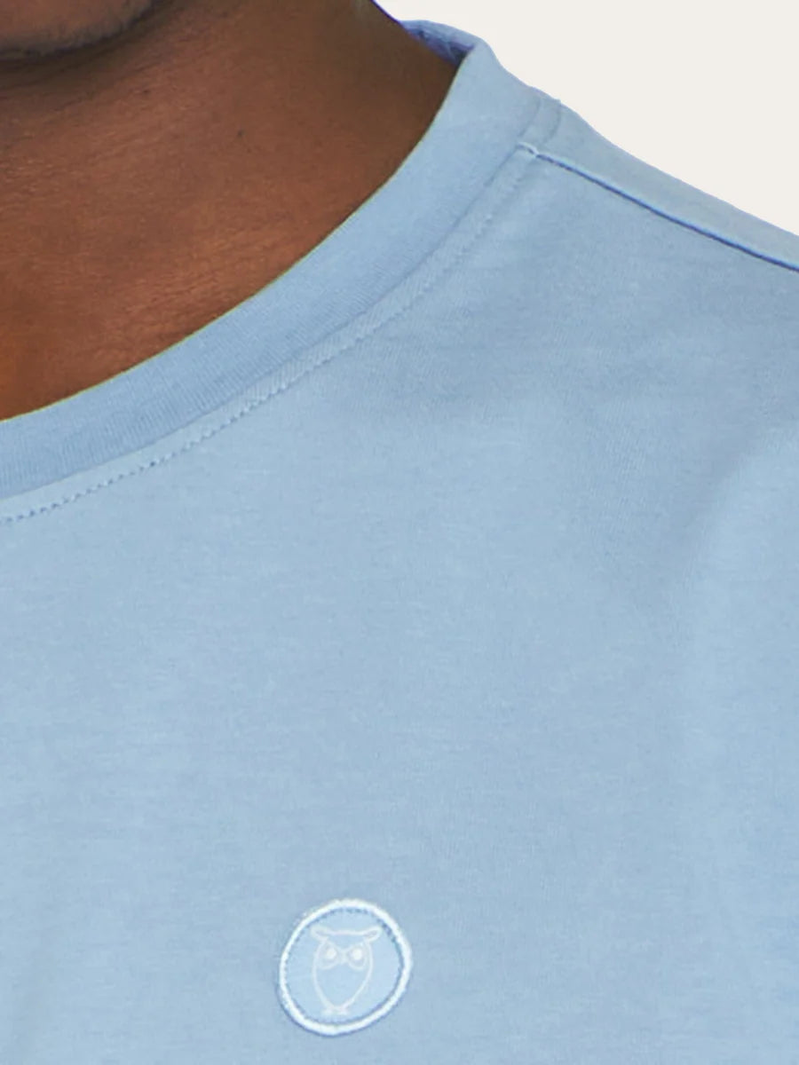 KNOWLEDGE COTTON APPAREL Badge Core T-Shirt