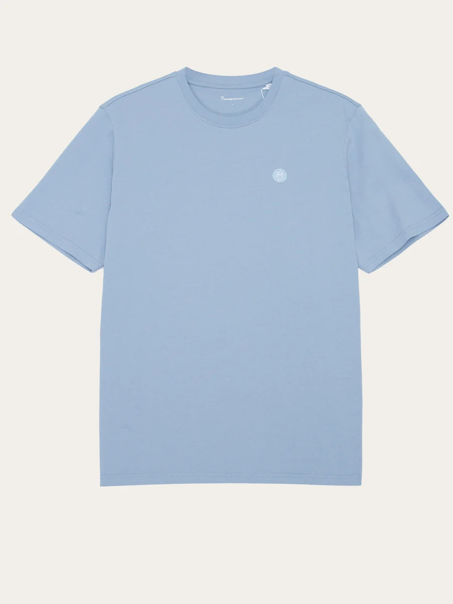 KNOWLEDGE COTTON APPAREL Badge Core T-Shirt