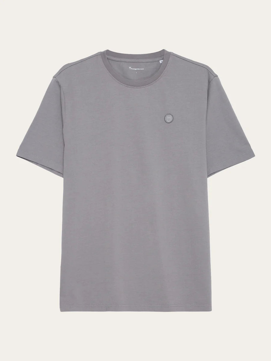KNOWLEDGE COTTON APPAREL Badge Core T-Shirt