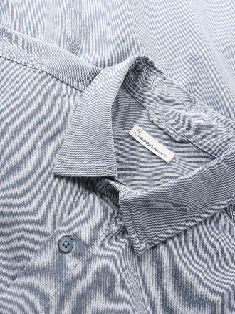 KNOWLEDGE COTTON APPAREL Regular fit light twill shirt