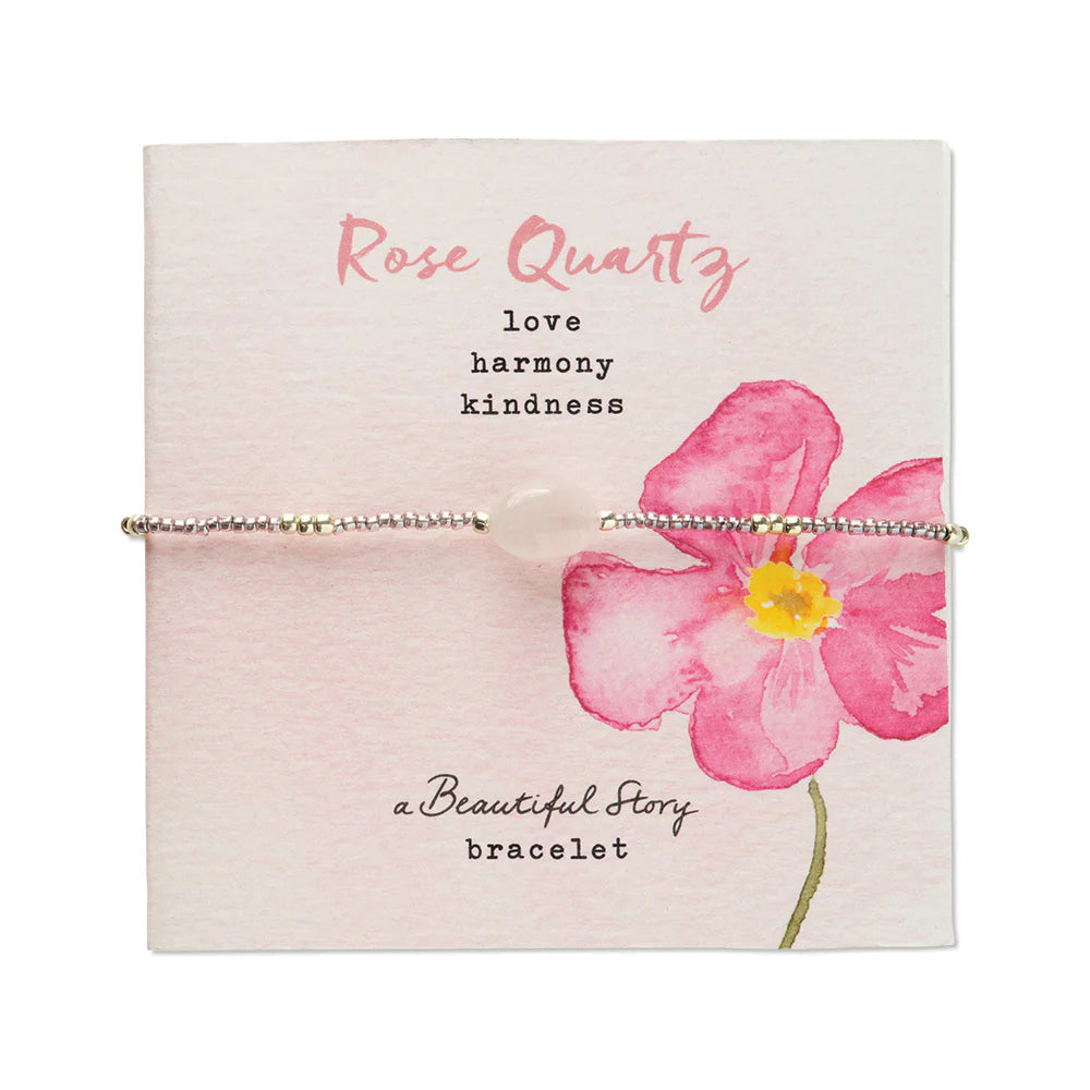 A BEAUTIFUL STORY Armband mit handgemalter Geschenkkarte