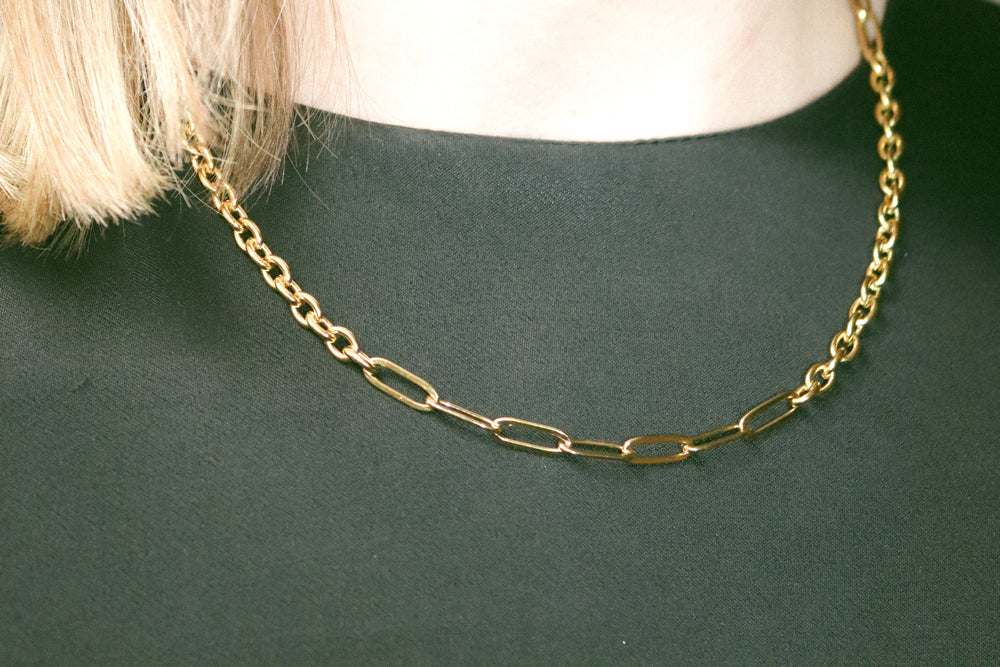 Klimbim - Seq Halskette Gold