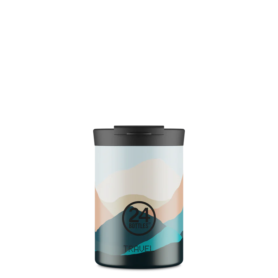24 Bottles Travel Tumbler Trinkbecher Kaffeebecher Mountains