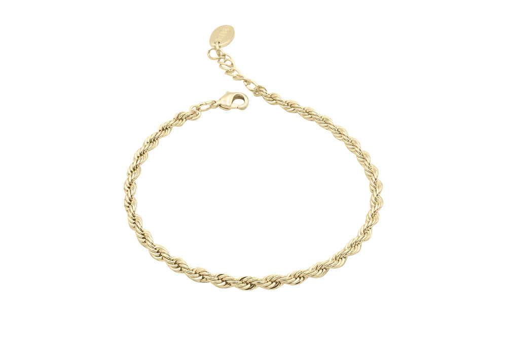 Klimbim - Twister Armband Gold
