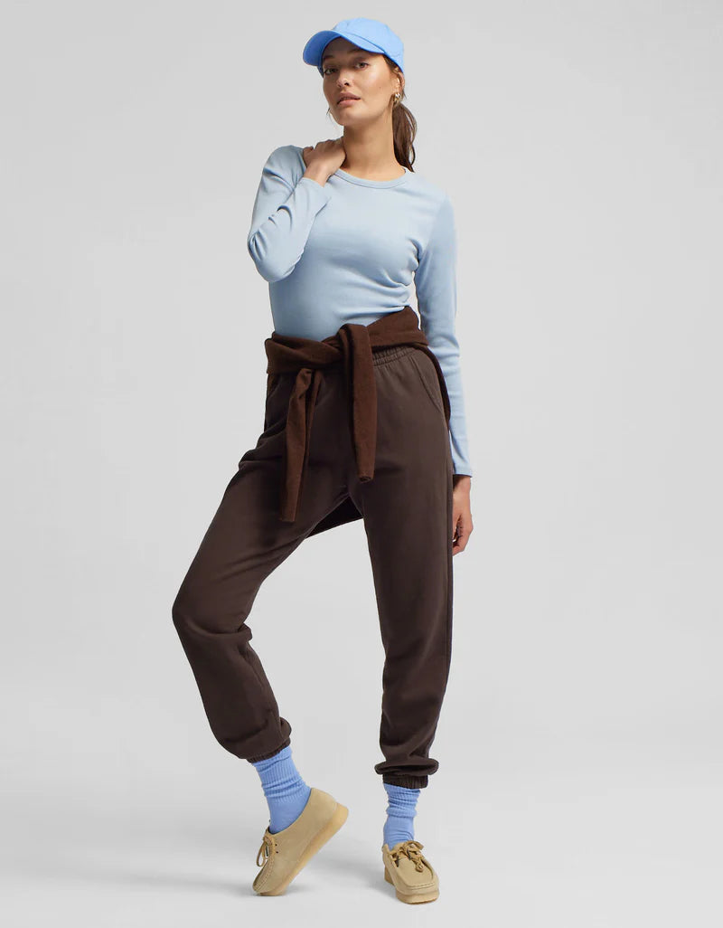 COLORFUL STANDARD Women Organic Rib Long Sleeve Shirt