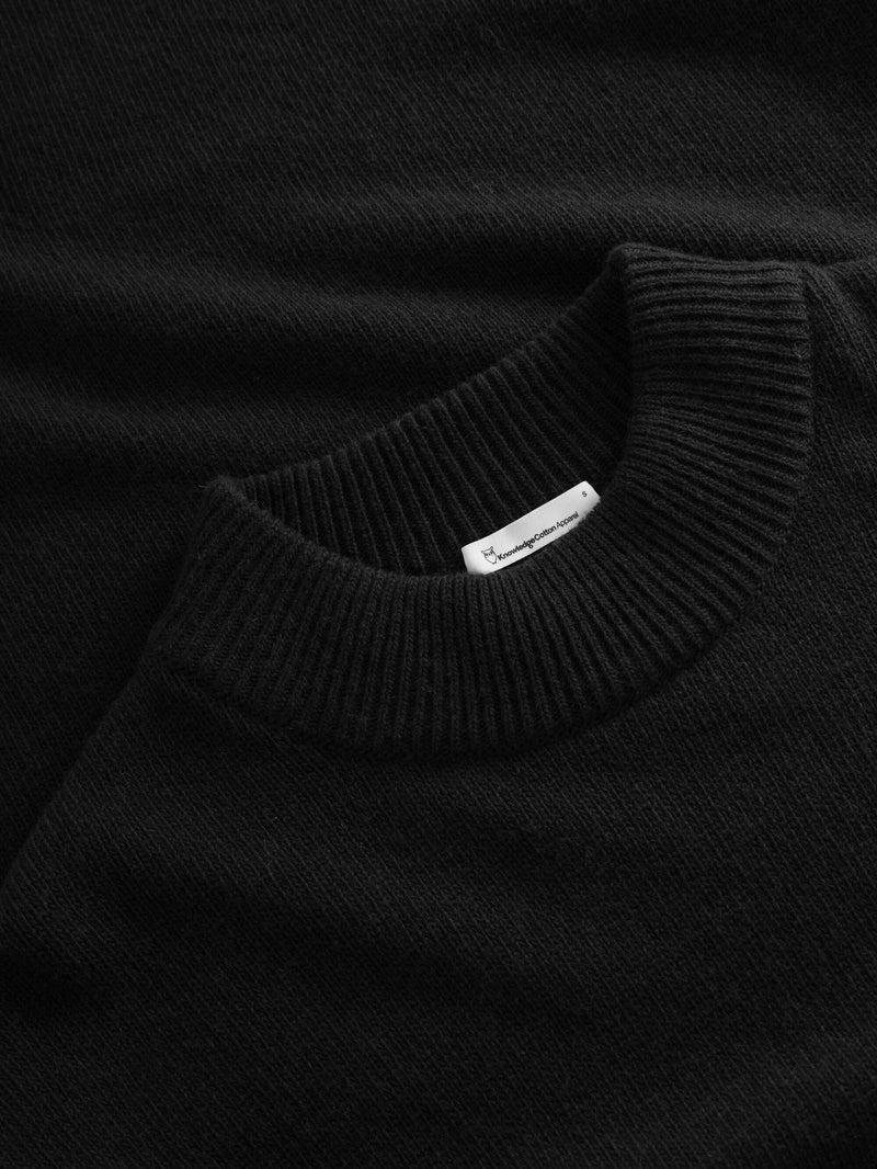 Outlet: KNOWLEDGE COTTON APPAREL Wollkleid mit Rundhalsausschnitt Gr. L