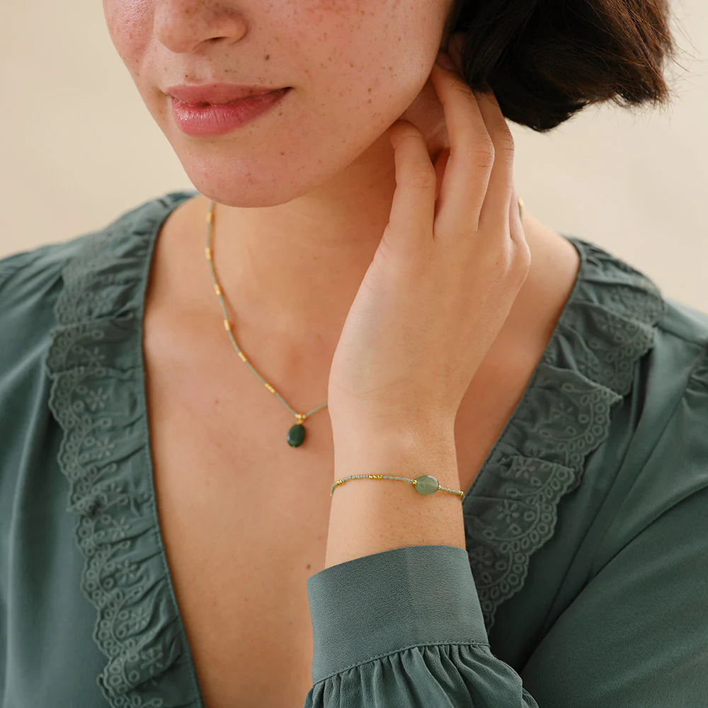 A BEAUTIFUL STORY Armband mit handgemalter Geschenkkarte