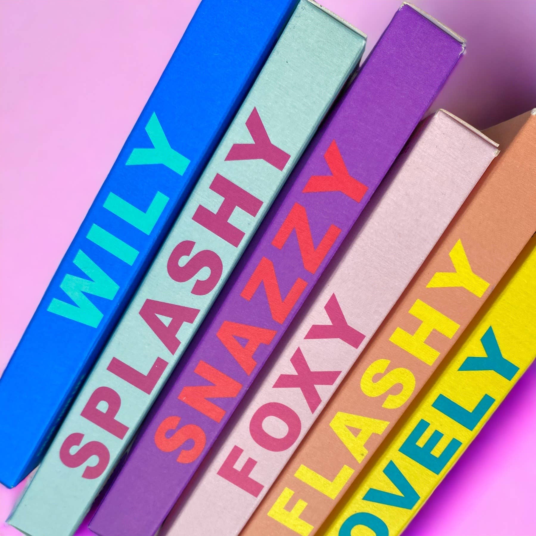 PINK STORIES Rainbow Neon Kerzen - 2er-Set