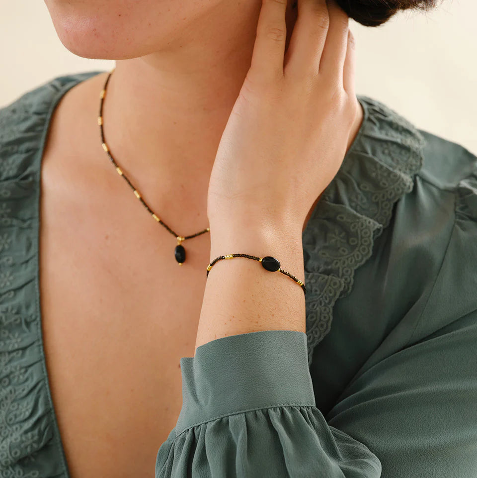 A BEAUTIFUL STORY Armband "Wanting" mit handgemalter Geschenkkarte