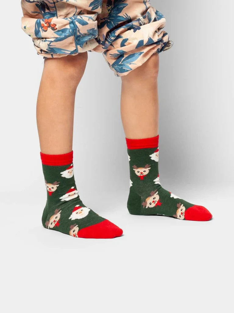 DILLYSOCKS Kindersocken - Weihnachtsmotiv