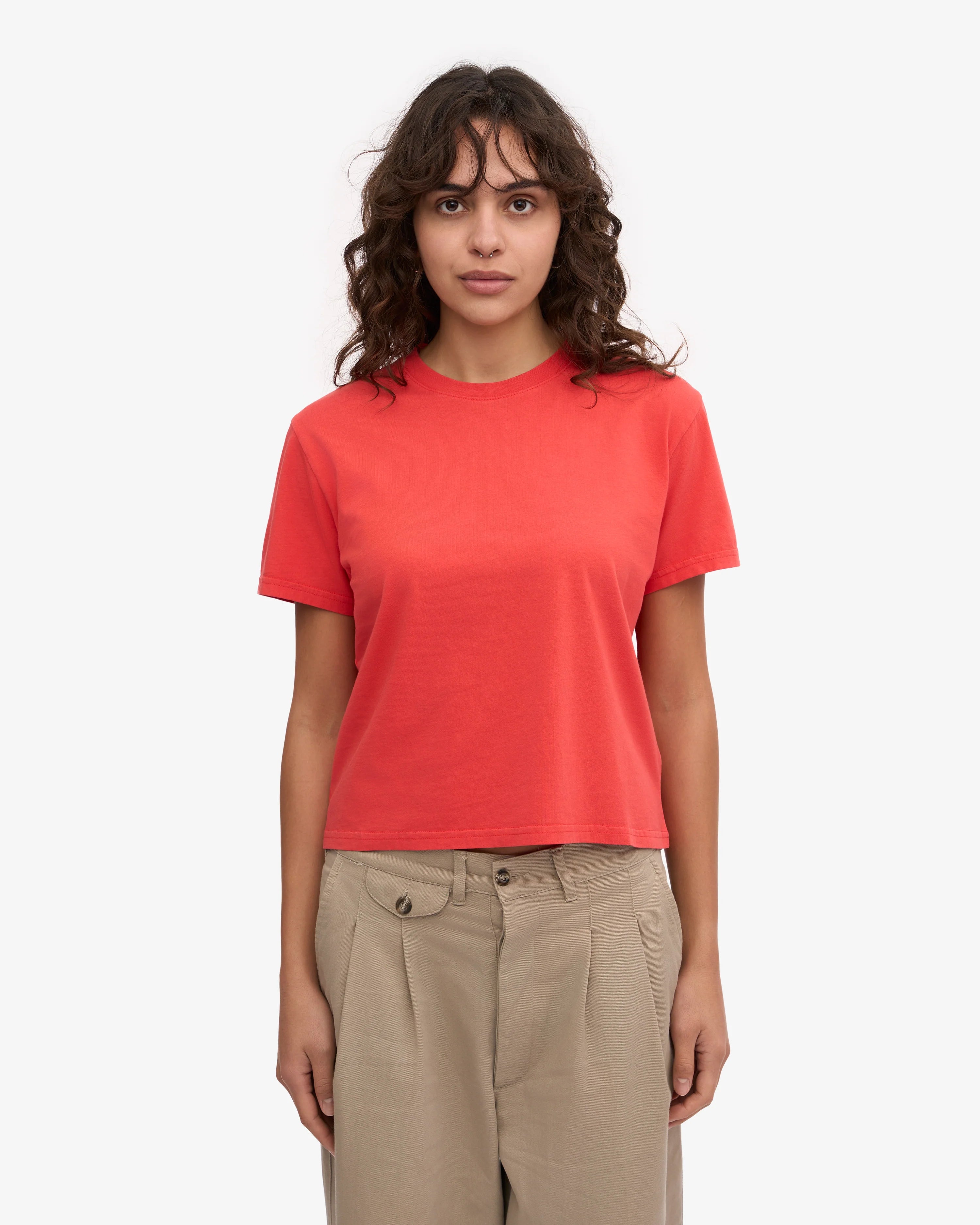 COLORFUL STANDARD Organic Boxy Crop Tee