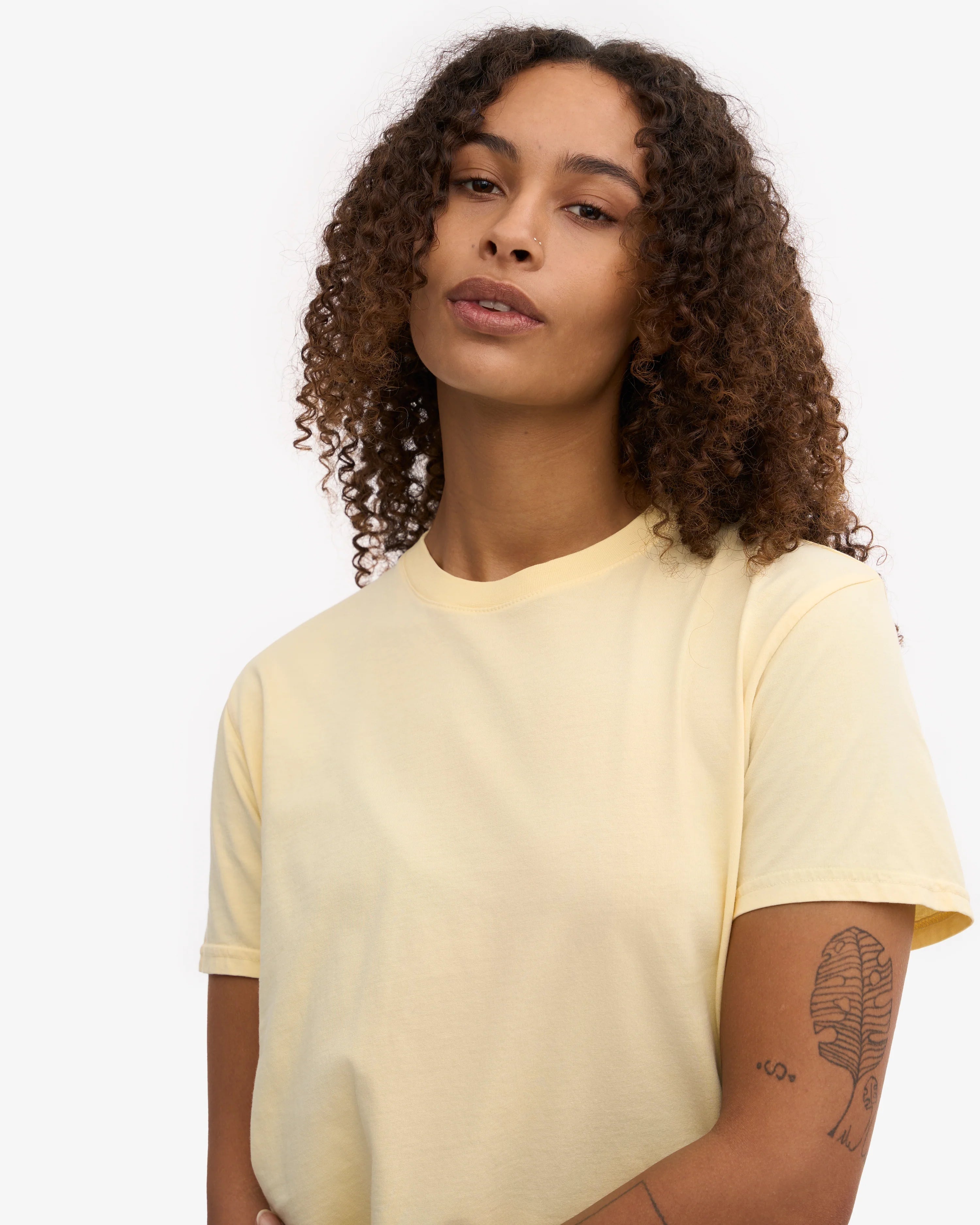COLORFUL STANDARD Organic Boxy Crop Tee