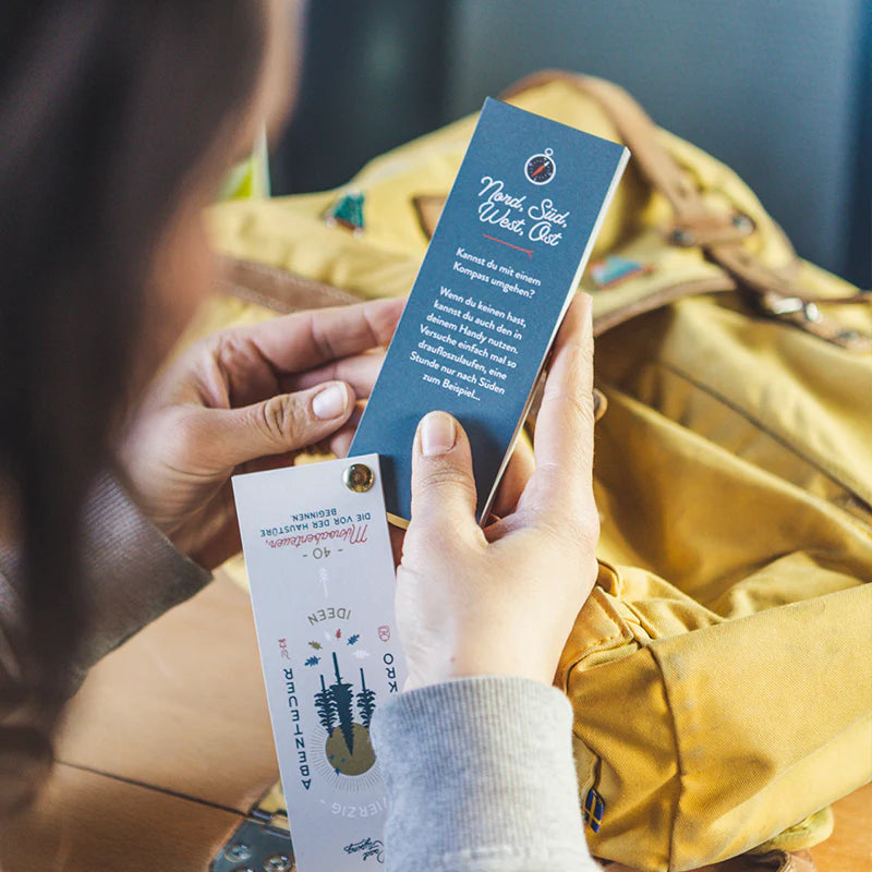 ROADTYPING Mikroabenteuerfächer