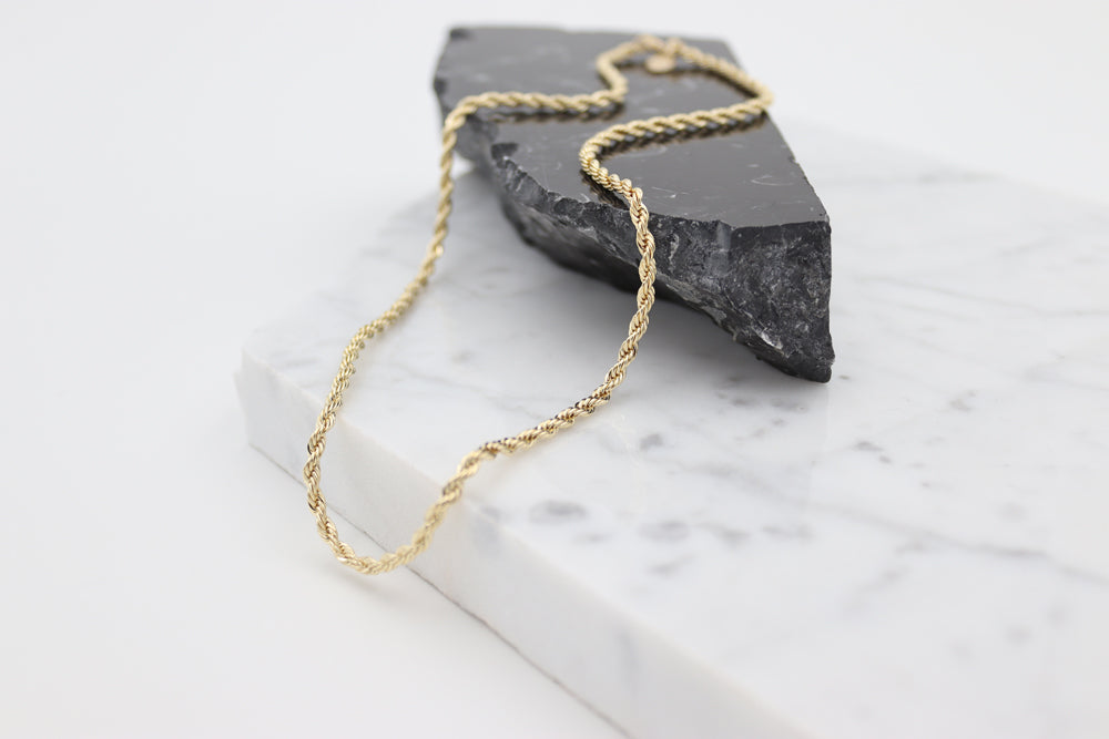 Klimbim - Twister Kette Gold