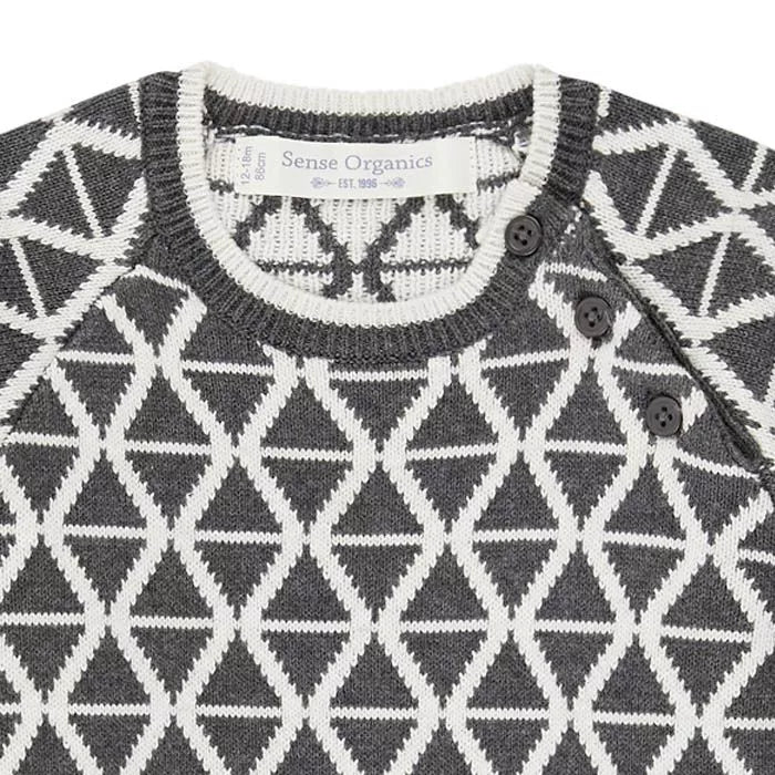 SENSE ORGANICS Viktor Baby-Pullover Gr. 50/56