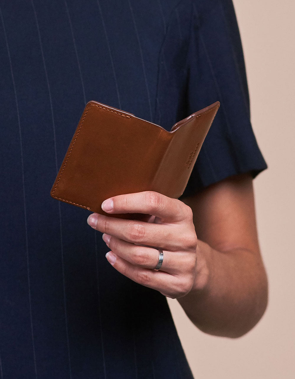 O MY BAG Cassie's Cardcase  Cognac