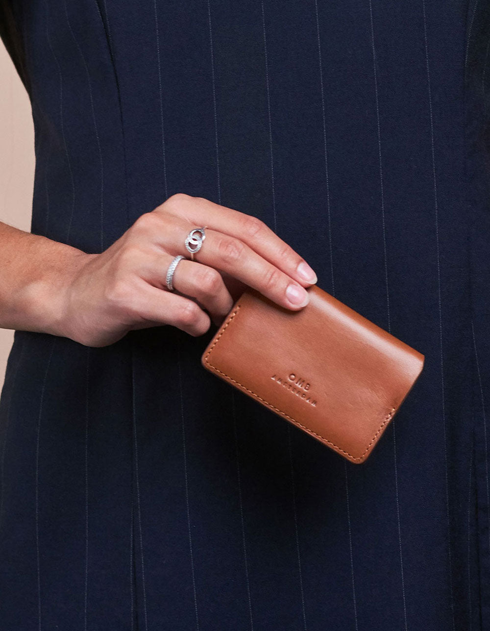 O MY BAG Cassie's Cardcase Cognac
