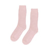 Colorful Standard Merino Wool Blend Socken faded pink