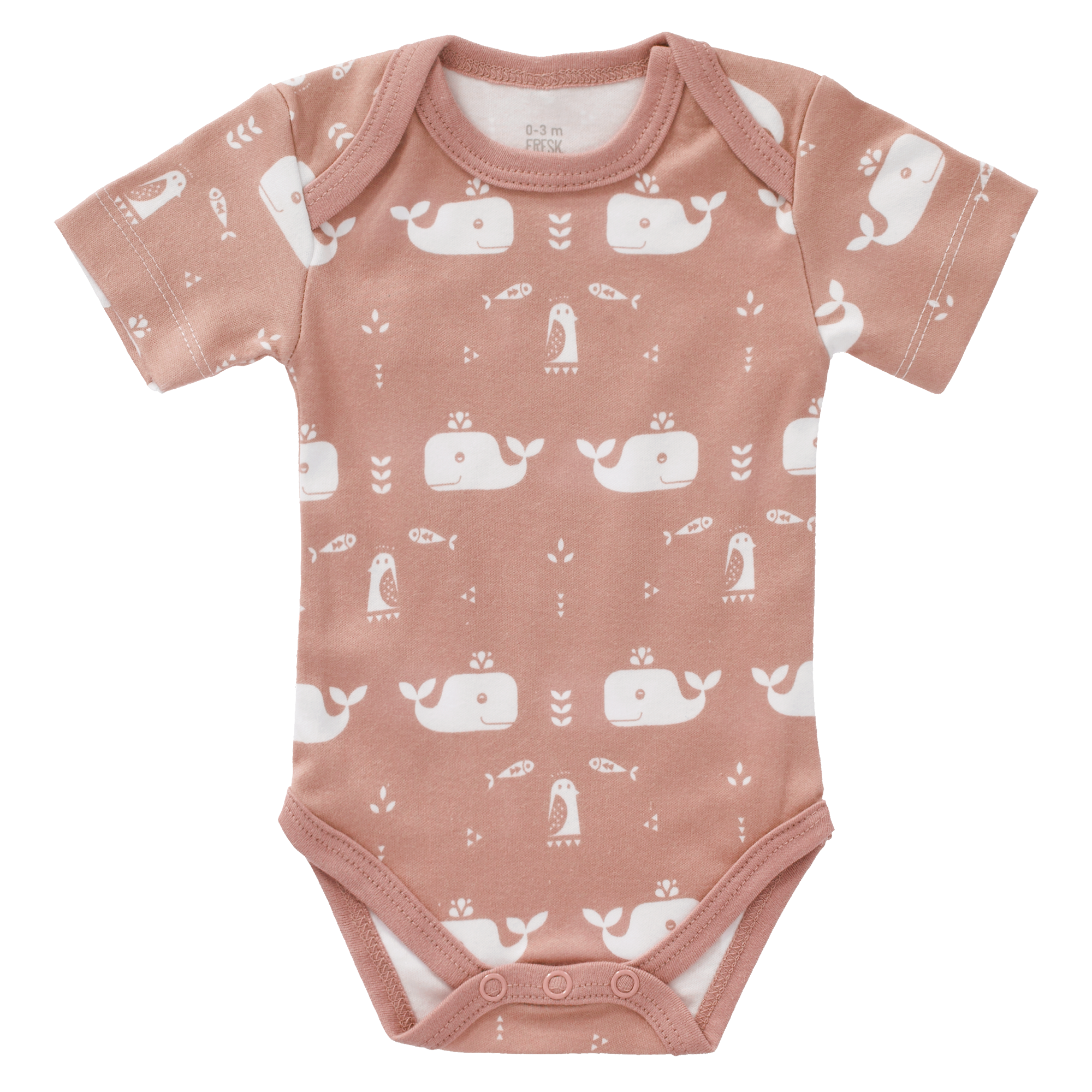 FRESK Kurzarm-Body – versch. Muster
