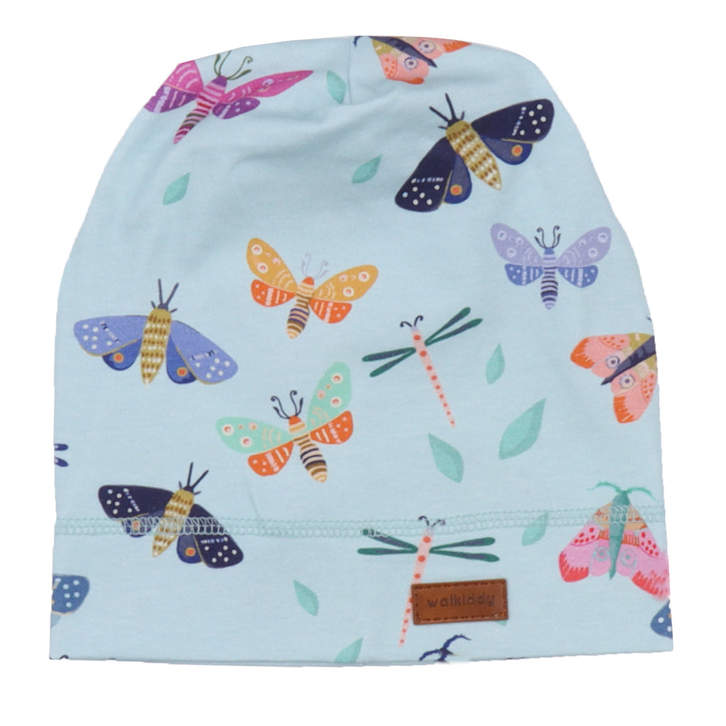 Walkiddy Mütze Beanie Colorful Butterflies