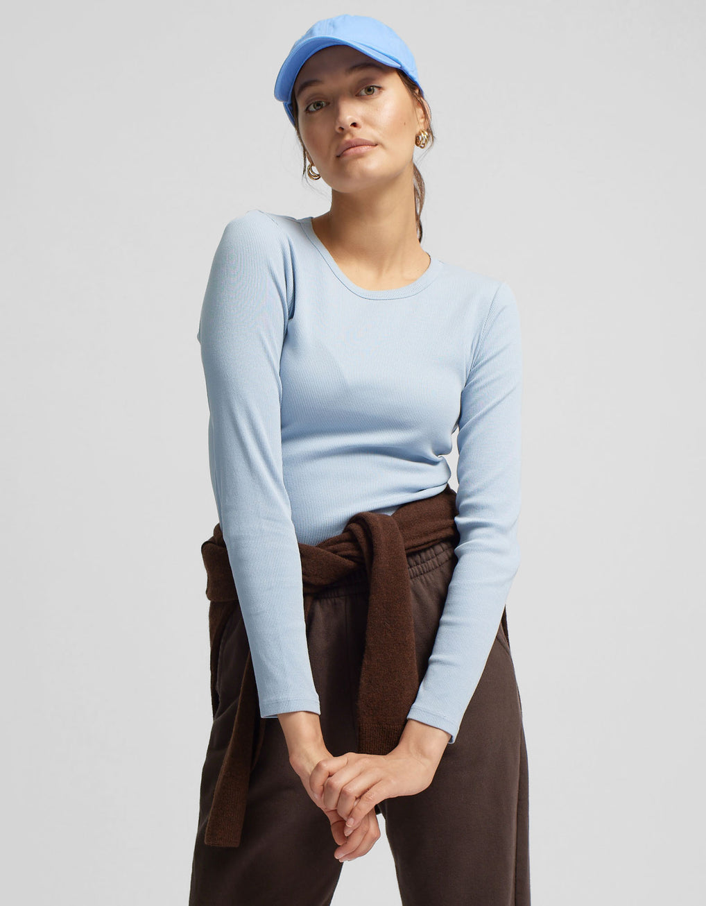 Colorful Standard Women Organic Rib Langarm Shirt