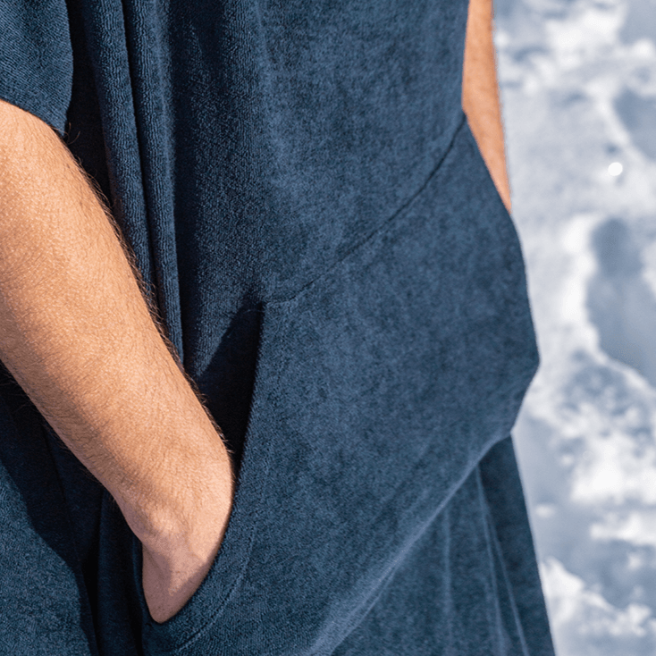 LANGBRETT Frotteeponcho unisex