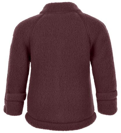 MIKK-LINE Wolljacke - decandent chocolate Gr. 104