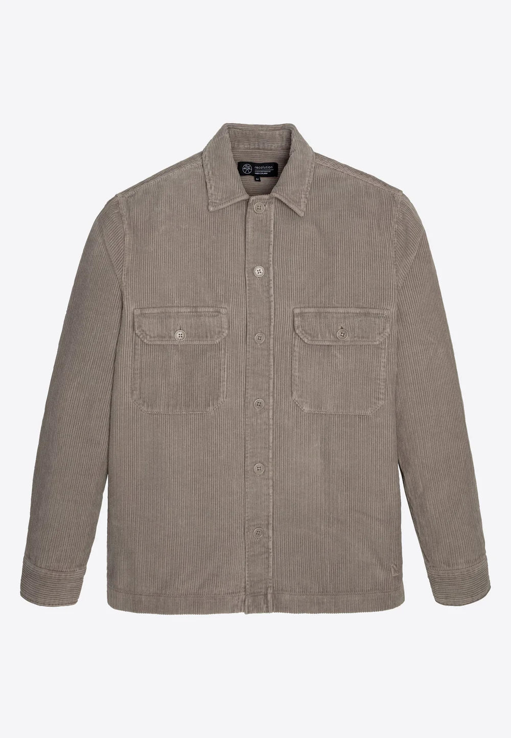 RECOLUTION Overshirt Albuca hazel brown