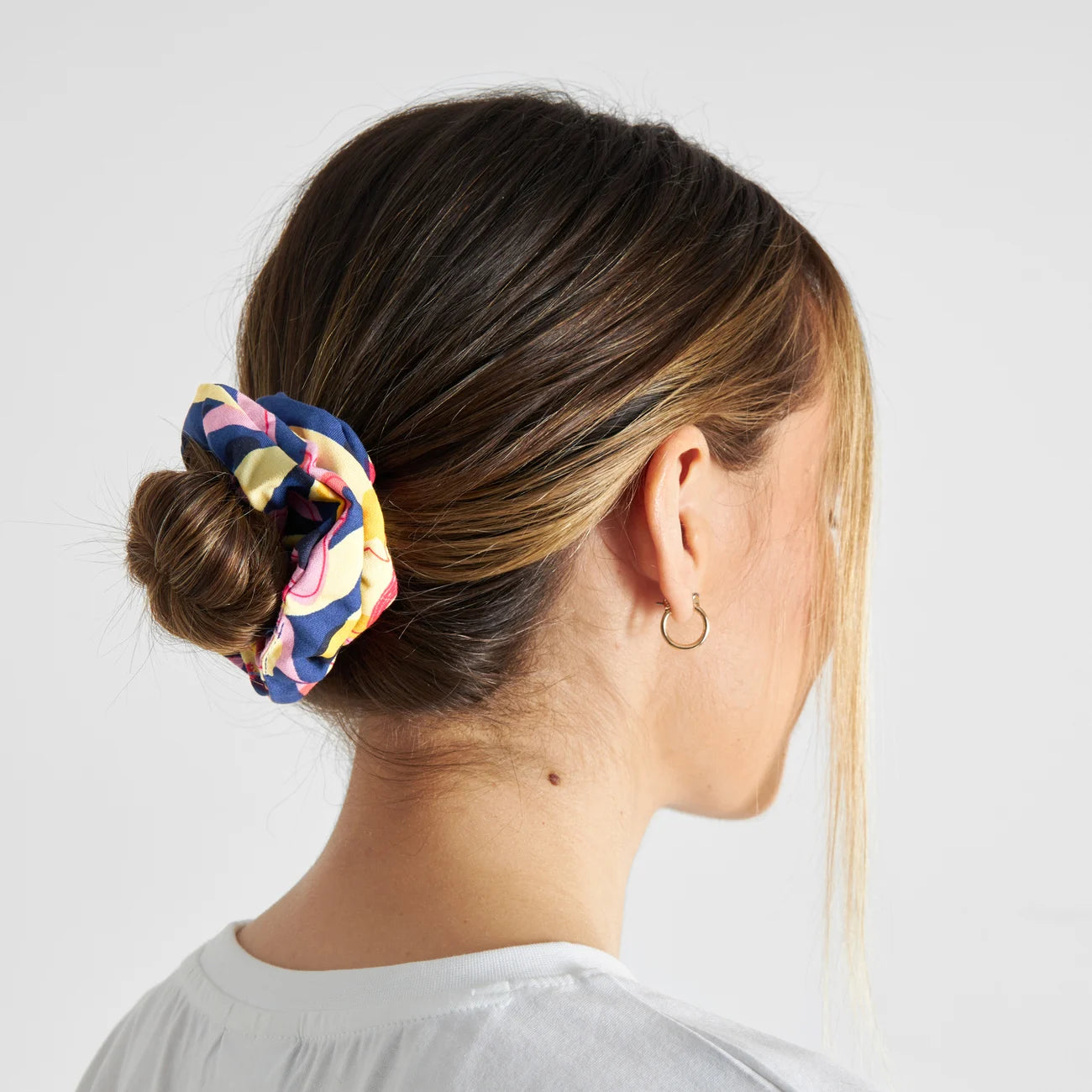 DEDICATED Scrunchie Tropical Collage Multi Color