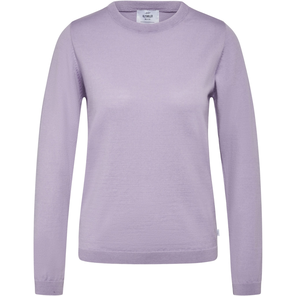 Klitmøller Collective Womens Basic Merino Pullover - lilac