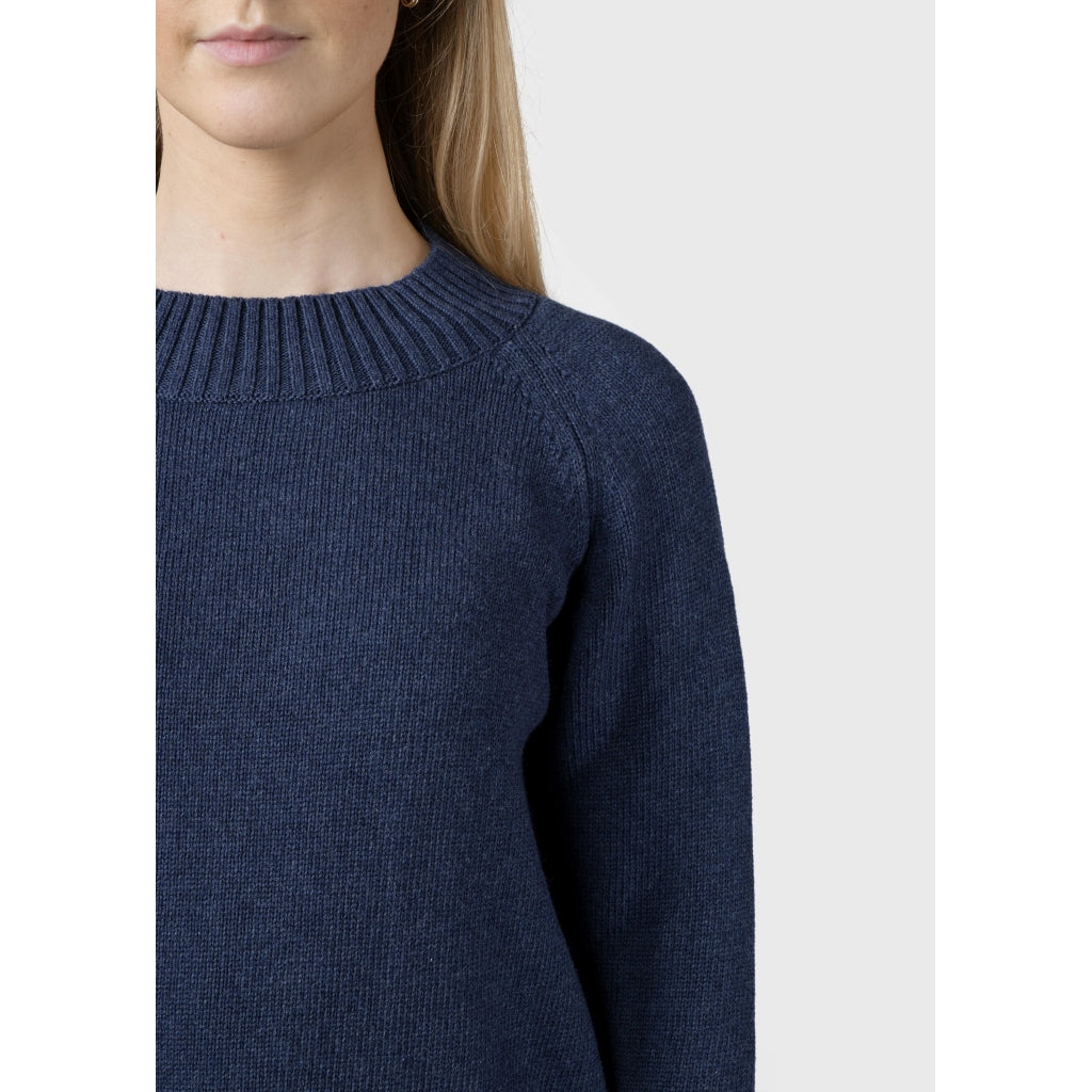 Klitmøller Collective Sweater Engla - 2 shades of blue