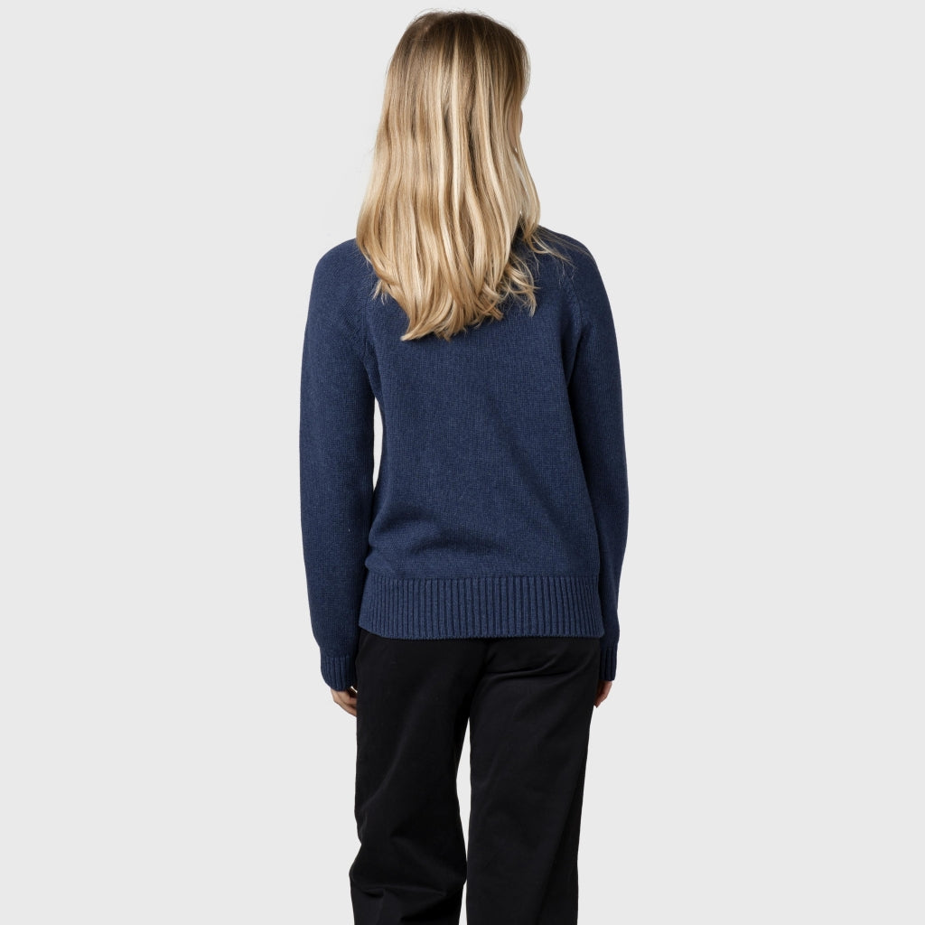 Klitmøller Collective Sweater Engla - 2 shades of blue